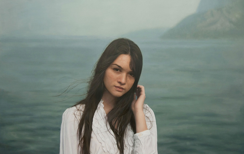 Illustration for article titled Sensual images of dreamy women are actually incredible oil paintings